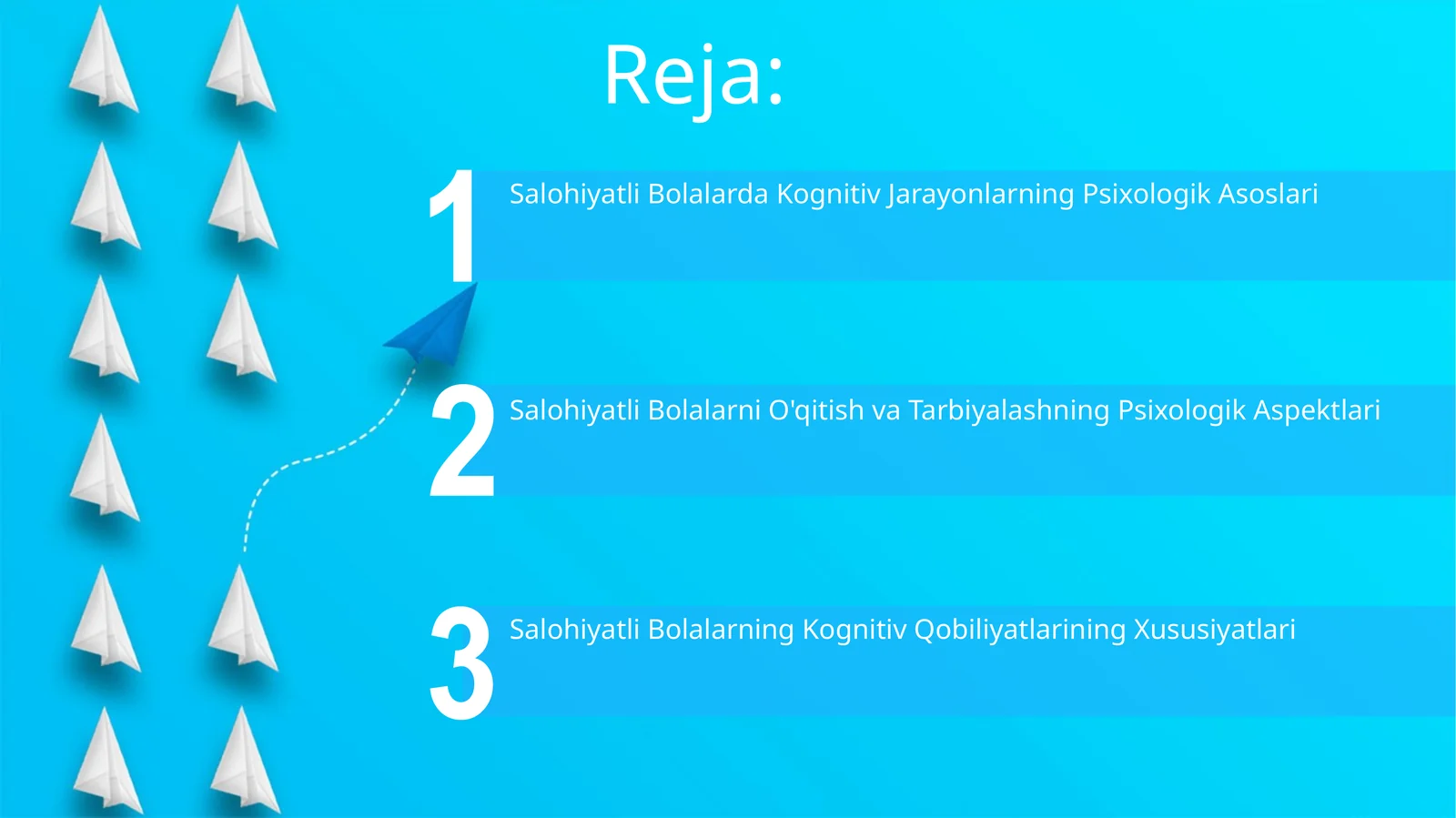 Salohiyatli Bolalarda Kognitiv Jarayonlarning Psixologik Asoslari