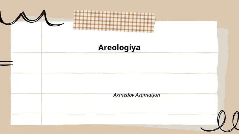 Areologiya