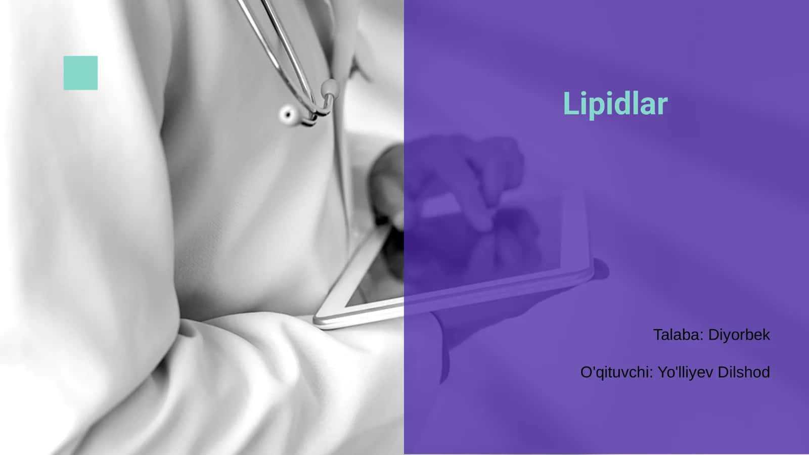 Lipidlar