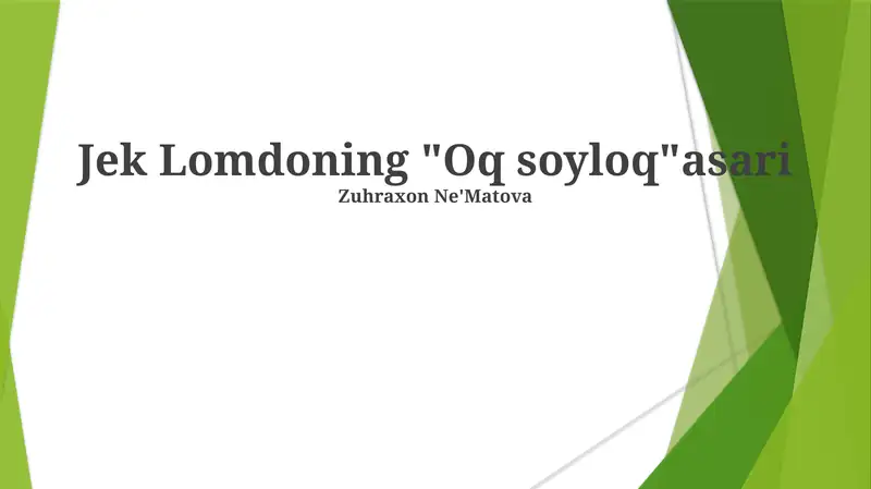 Oq soyloq