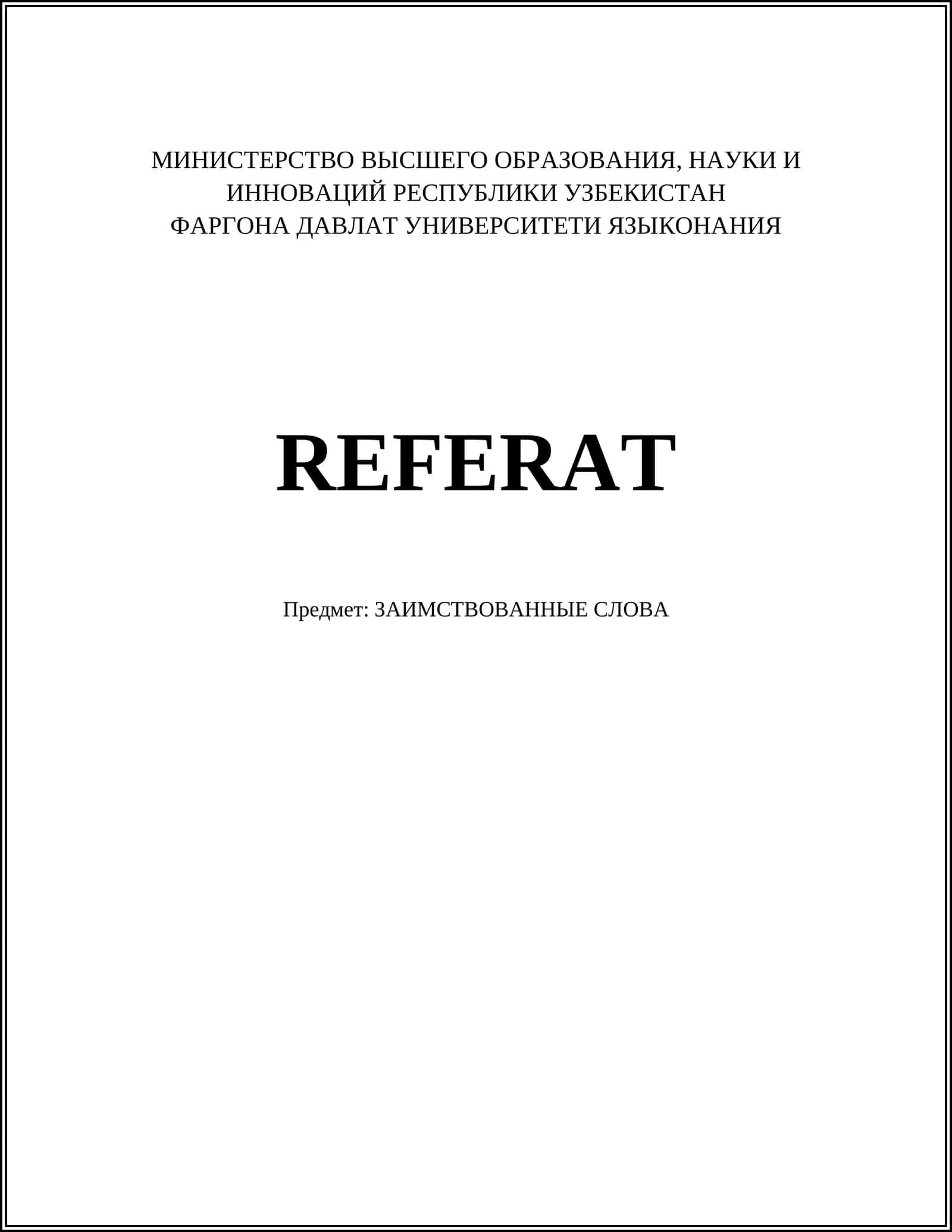 REFERAT