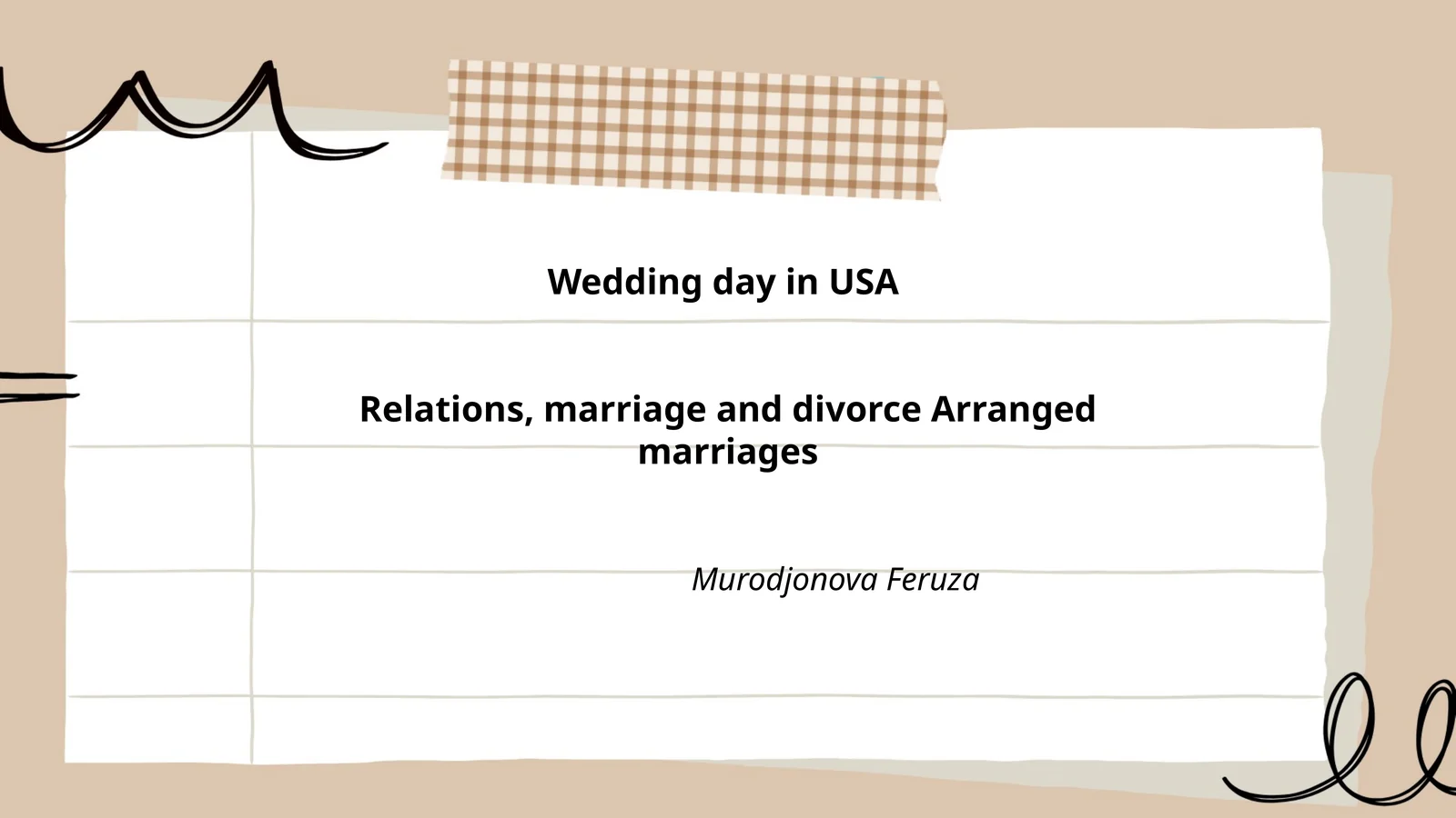 Wedding Ceremony Traditions in the USA