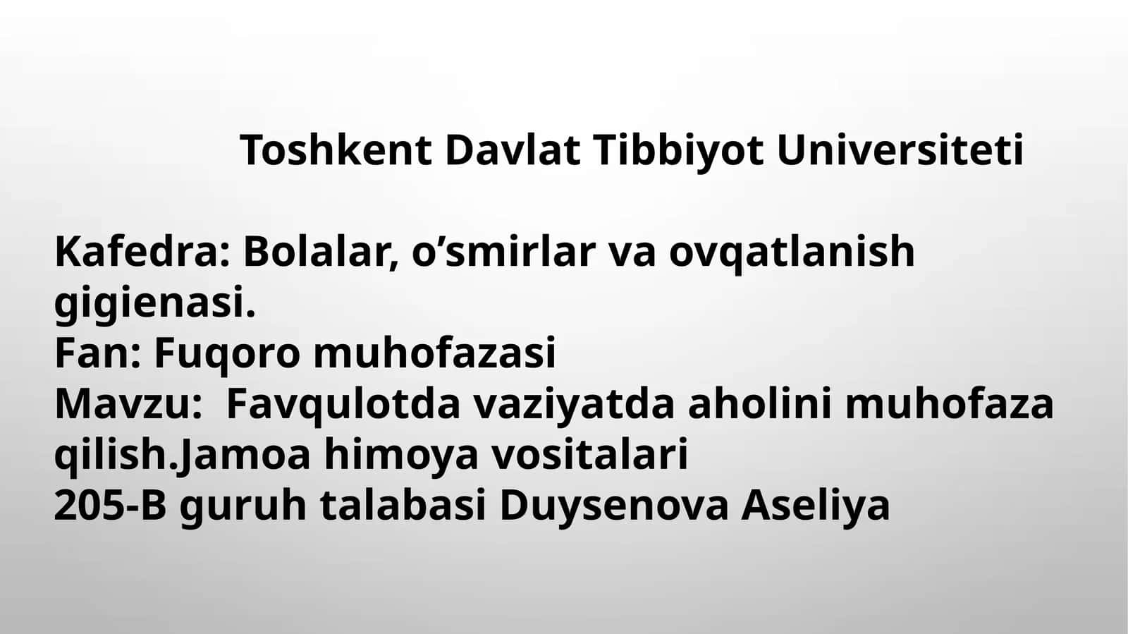 Favqulotdavaziyatdaaholinimuhofazaqilish.Jamoahimoyavositalari