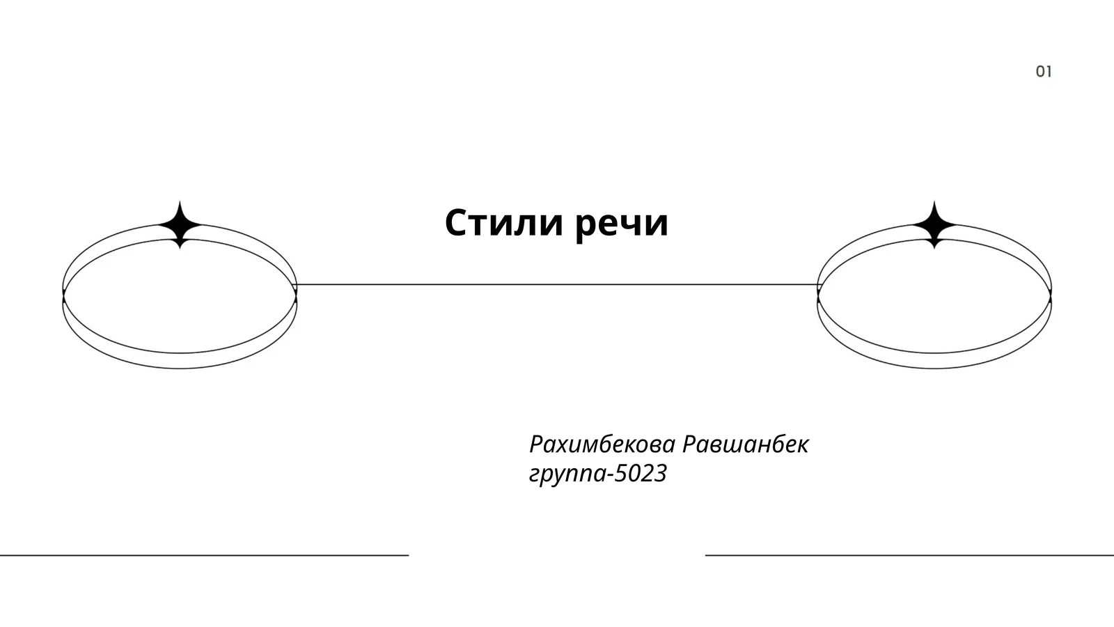 Стили речи