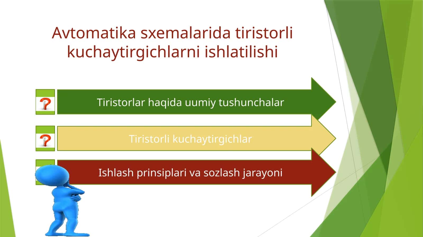 Tiristorlar