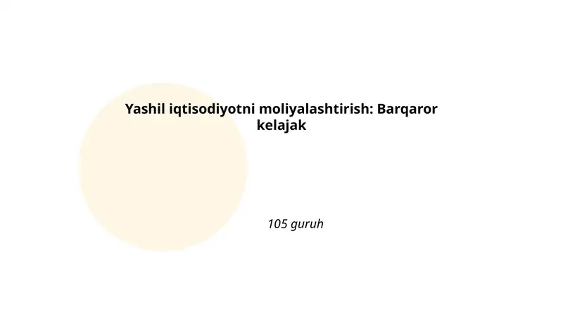 Yashil obligatsiyalar