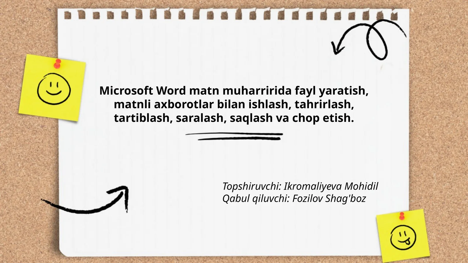 Microsoft Word matn muharriri