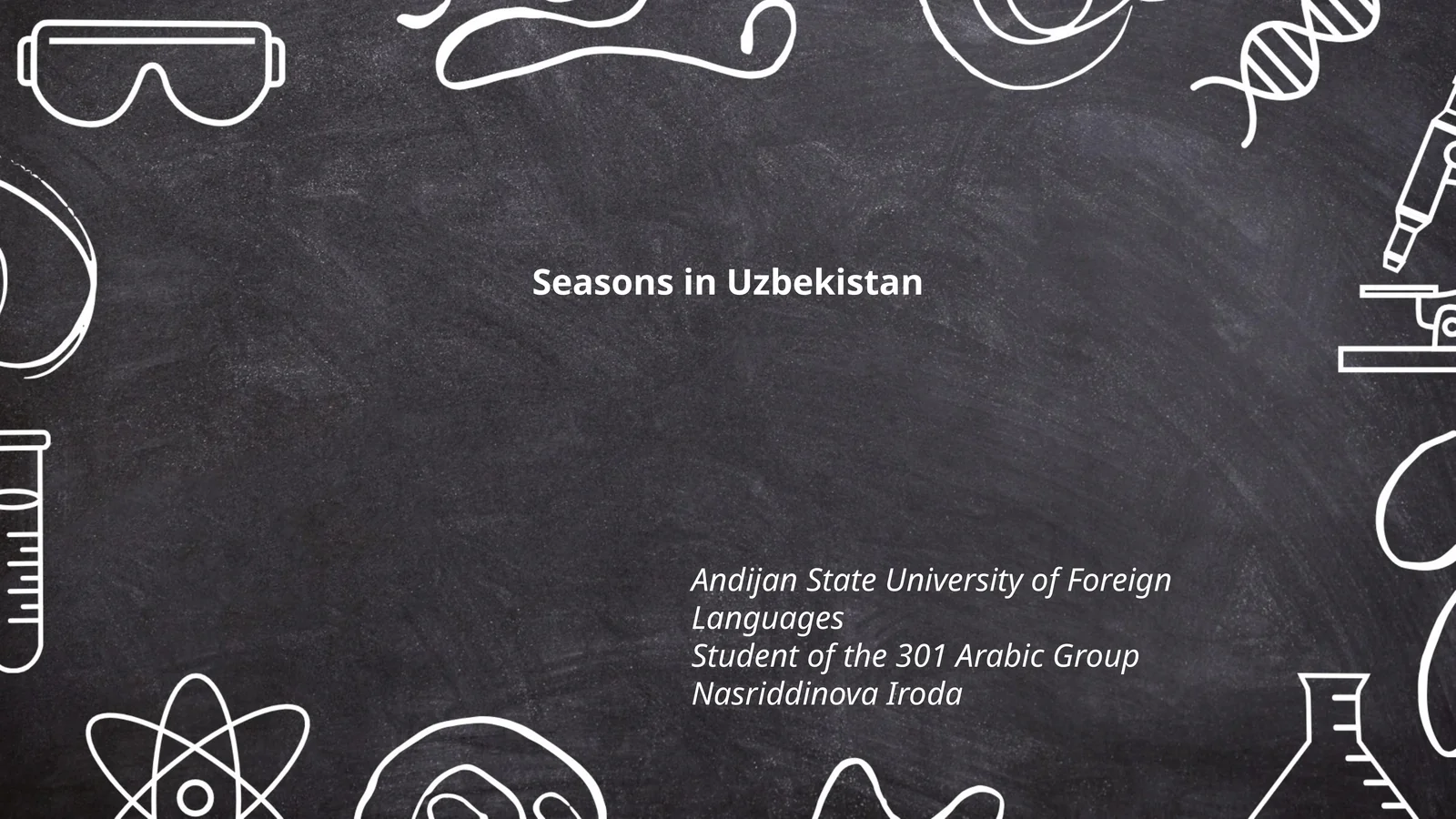 Seasons in Uzbekistan