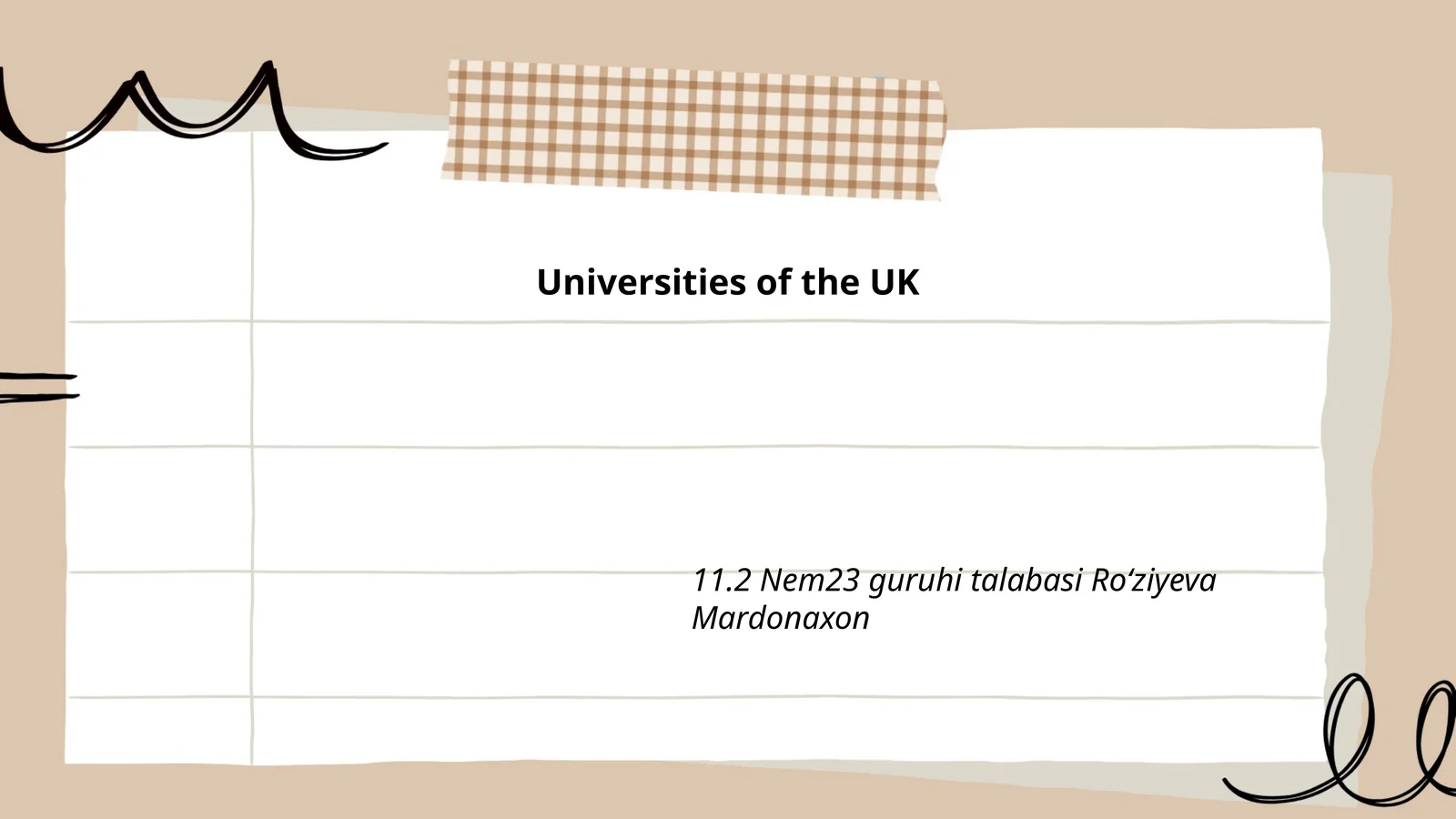 University Admissions Process in the UK