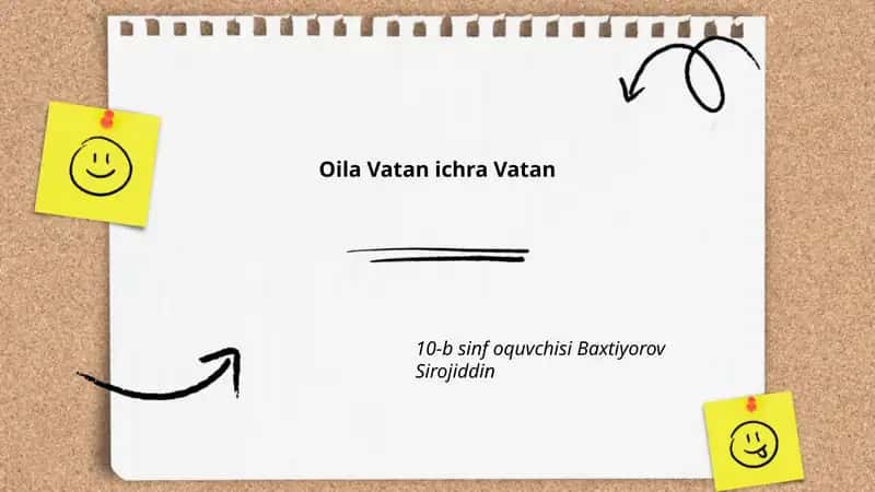 Oila Vatan ichra Vatan