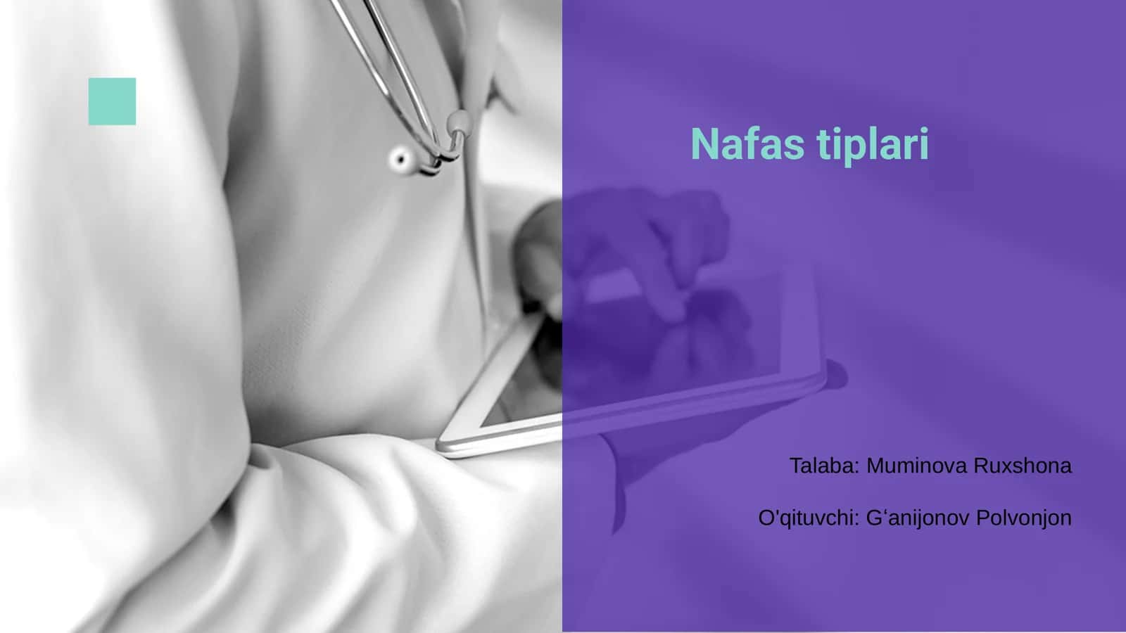 Nafas tiplari