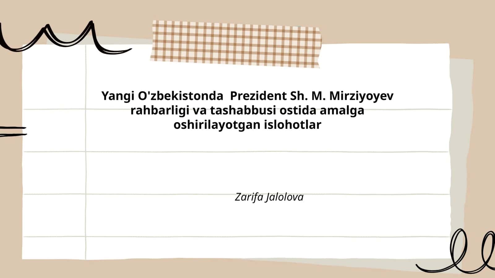 Ma'muriy islohotlar