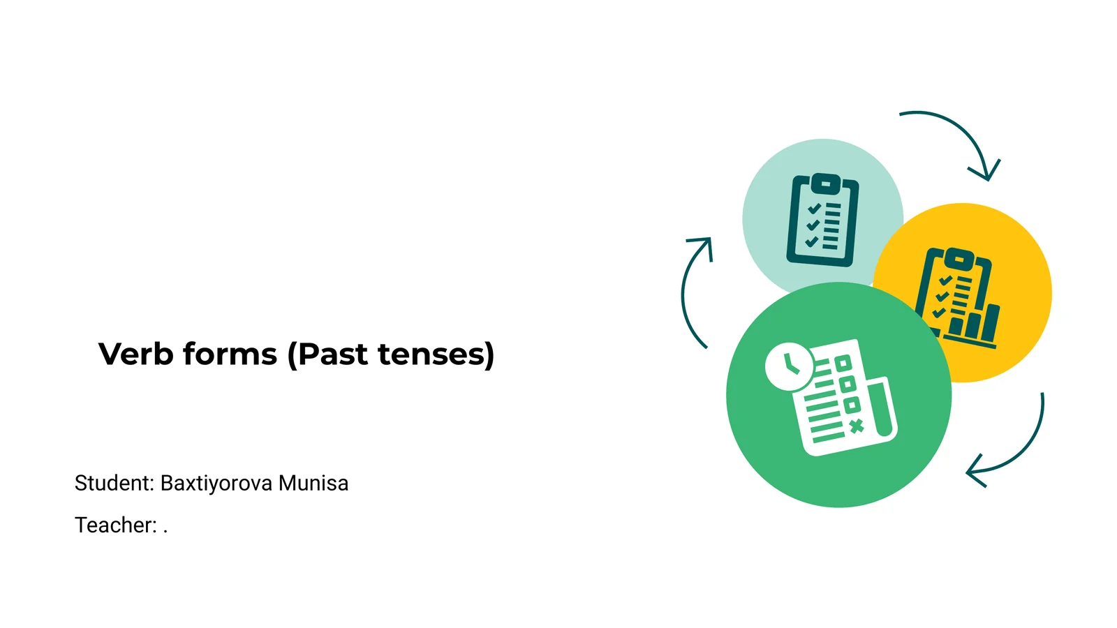 Past Tenses
