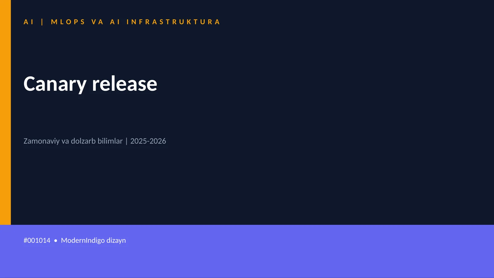 Canary release