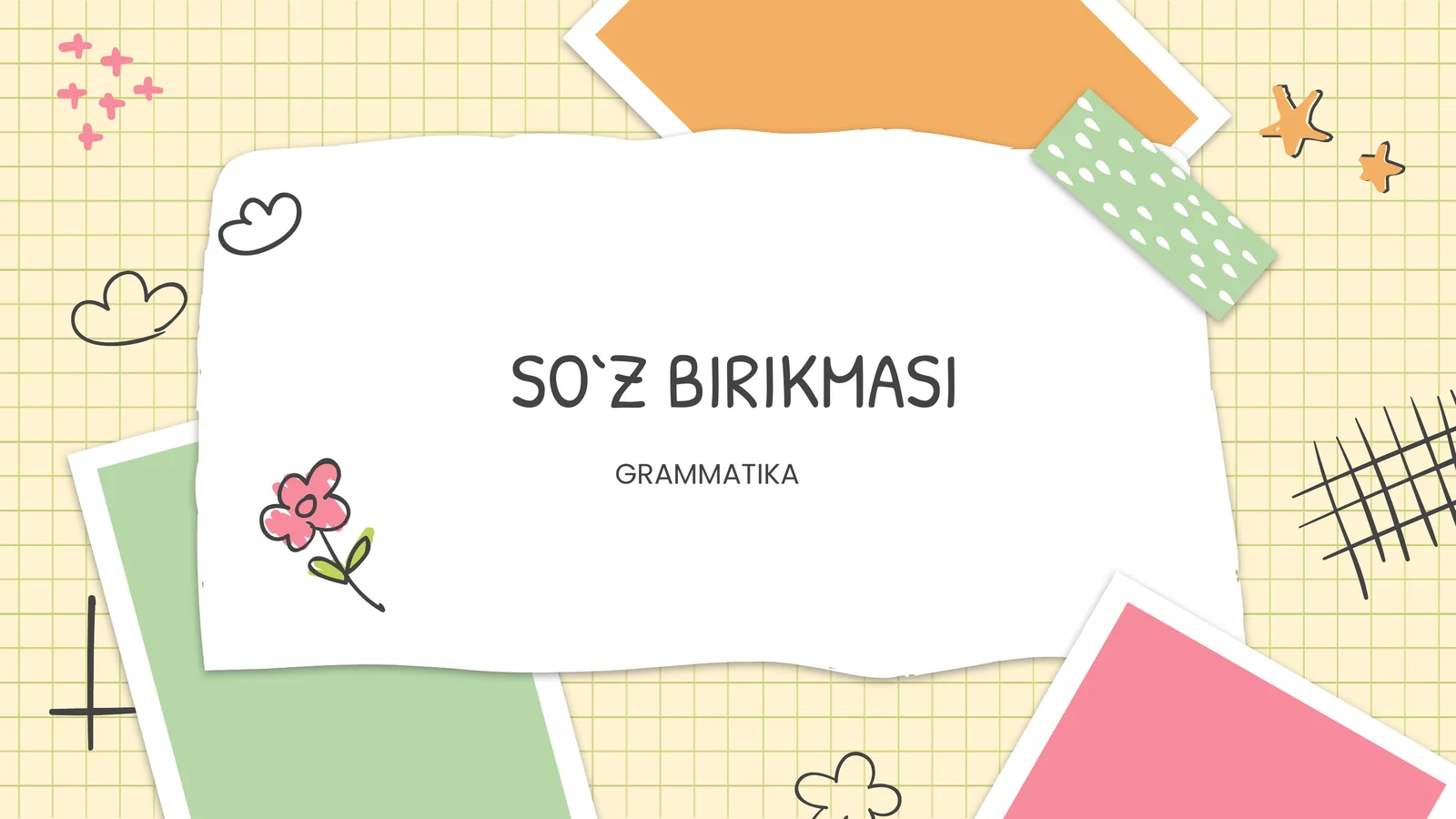 PPT Arab tilida so'z birikmasi