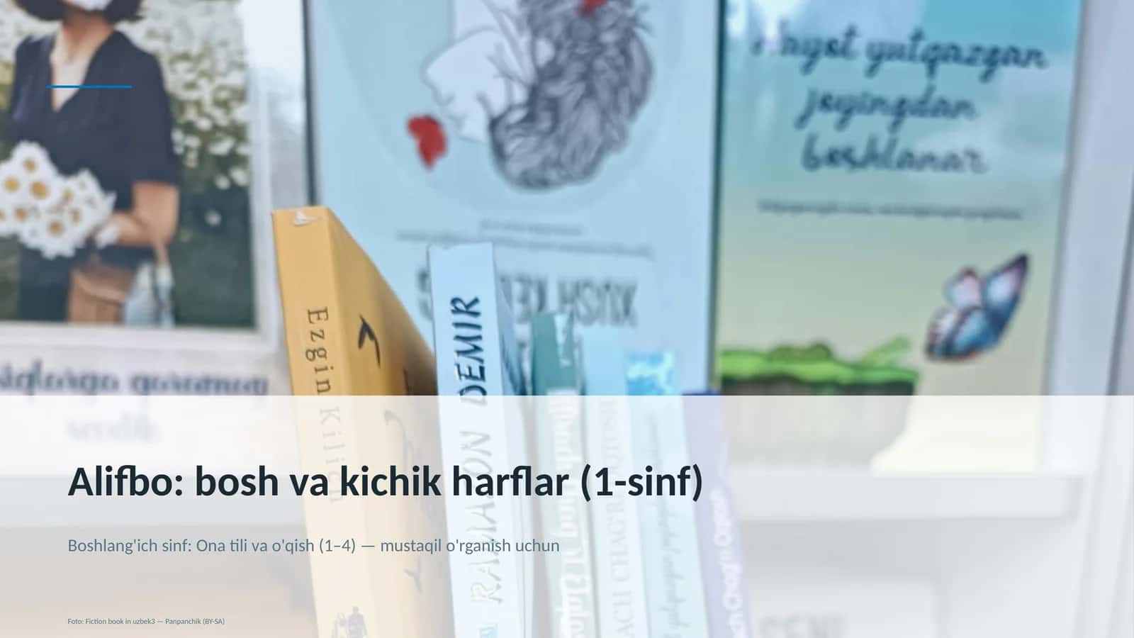 Alifbo: bosh va kichik harflar (1-sinf)