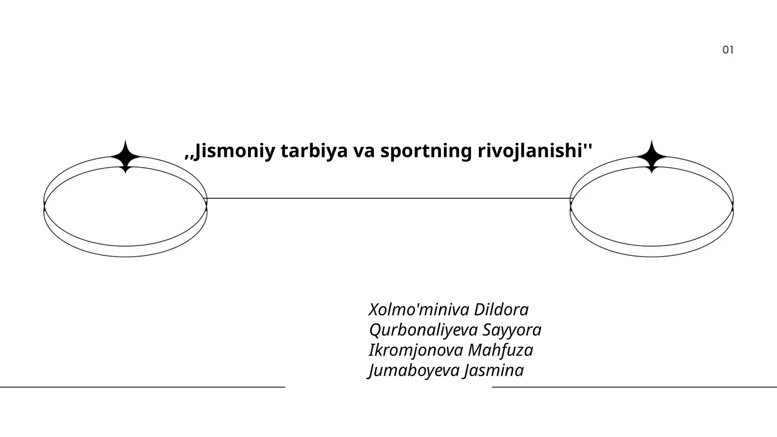 Jismoniy tarbiya va sportning rivojlanishi