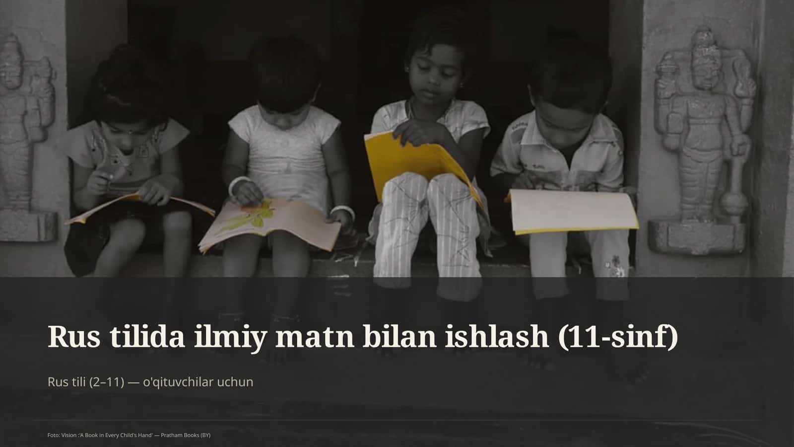 Rus tilida ilmiy matn bilan ishlash (11-sinf)
