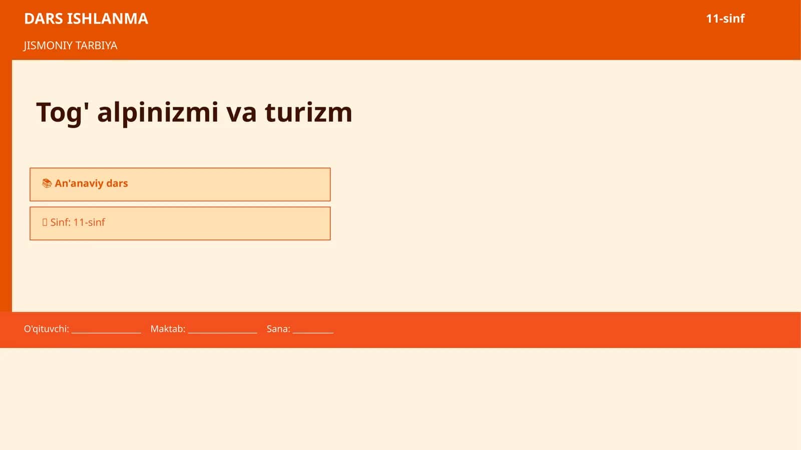 Tog' alpinizmi va turizm