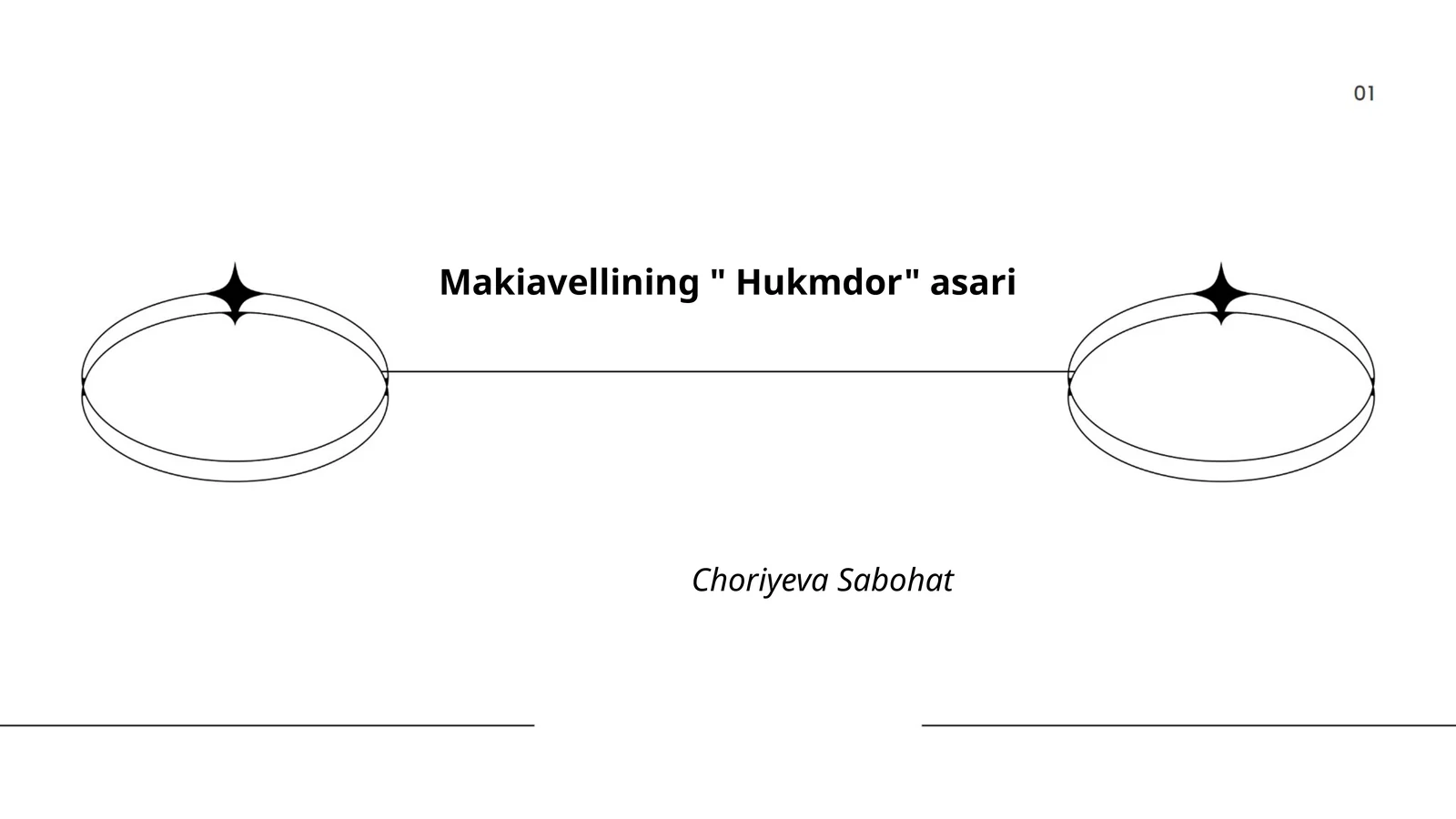 Makiavellining " Hukmdor" asari