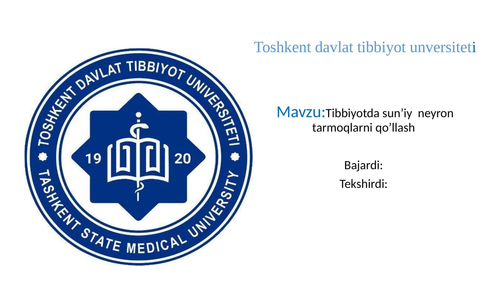 Sun'iy neyron tarmoqlari