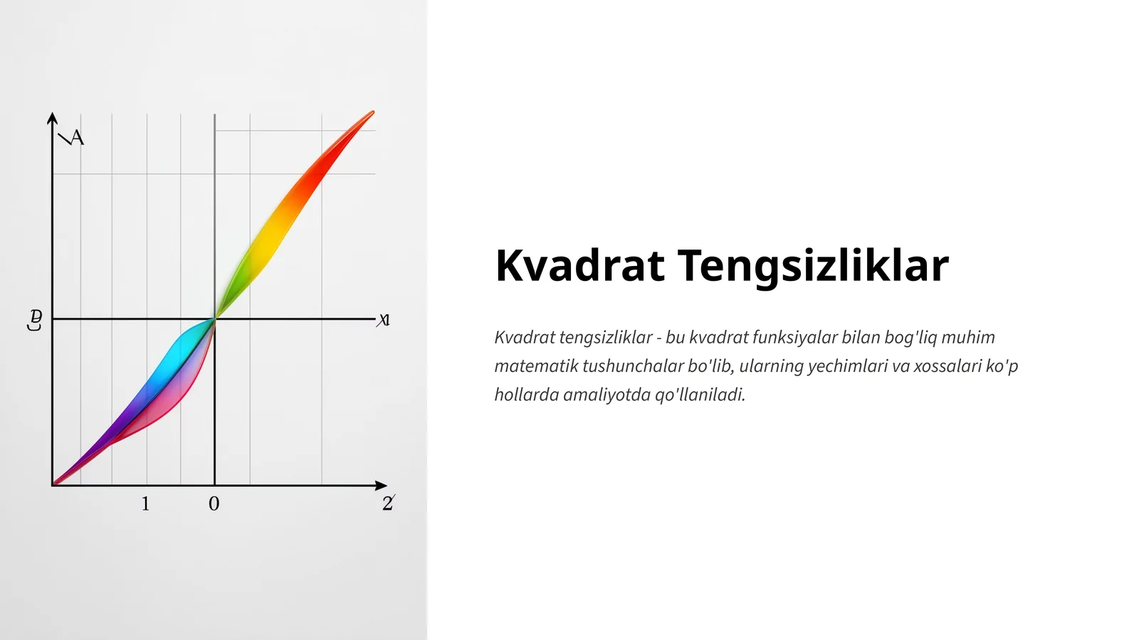 Kvadrat Tengsizliklar