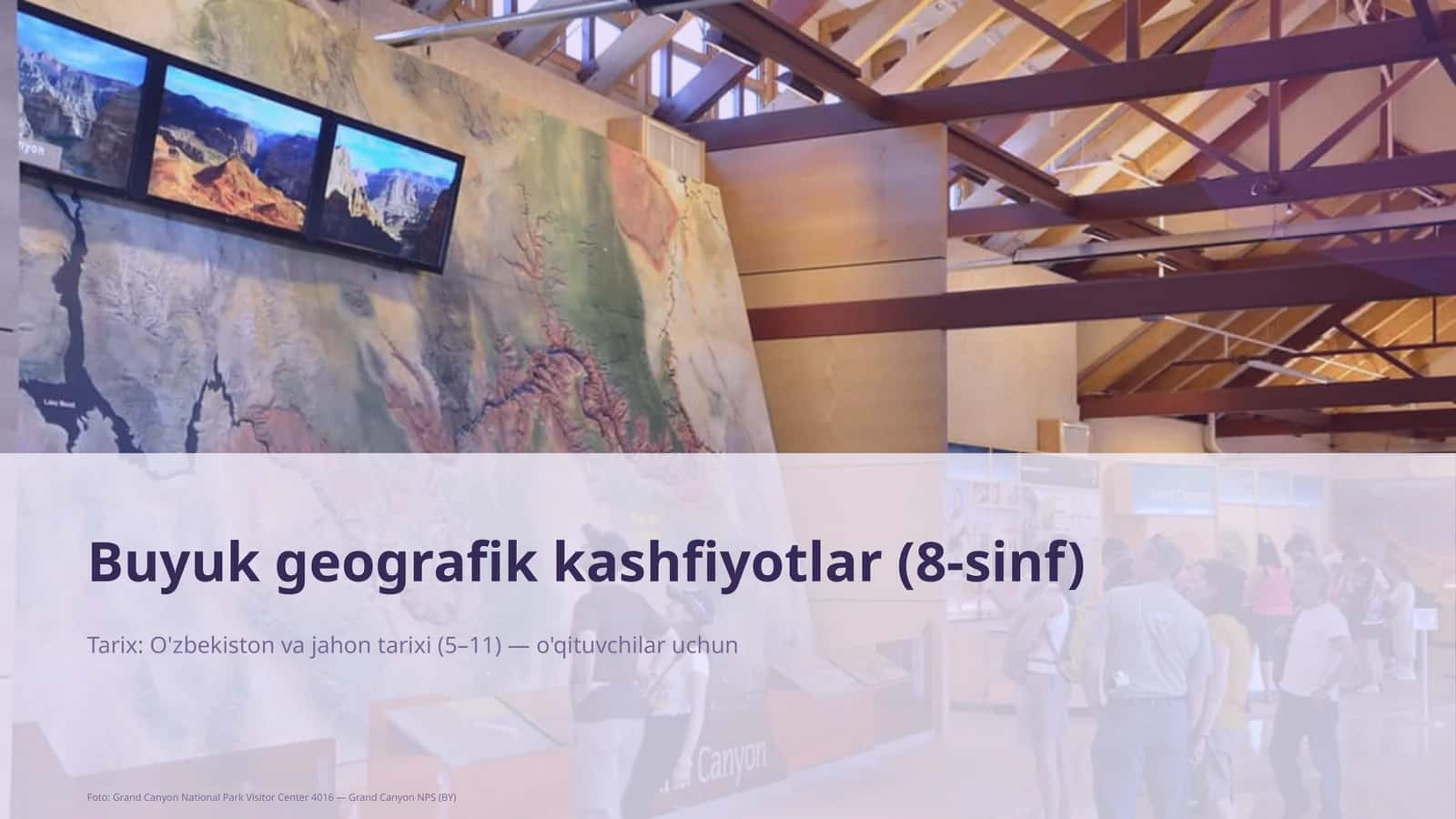 Buyuk geografik kashfiyotlar (8-sinf)