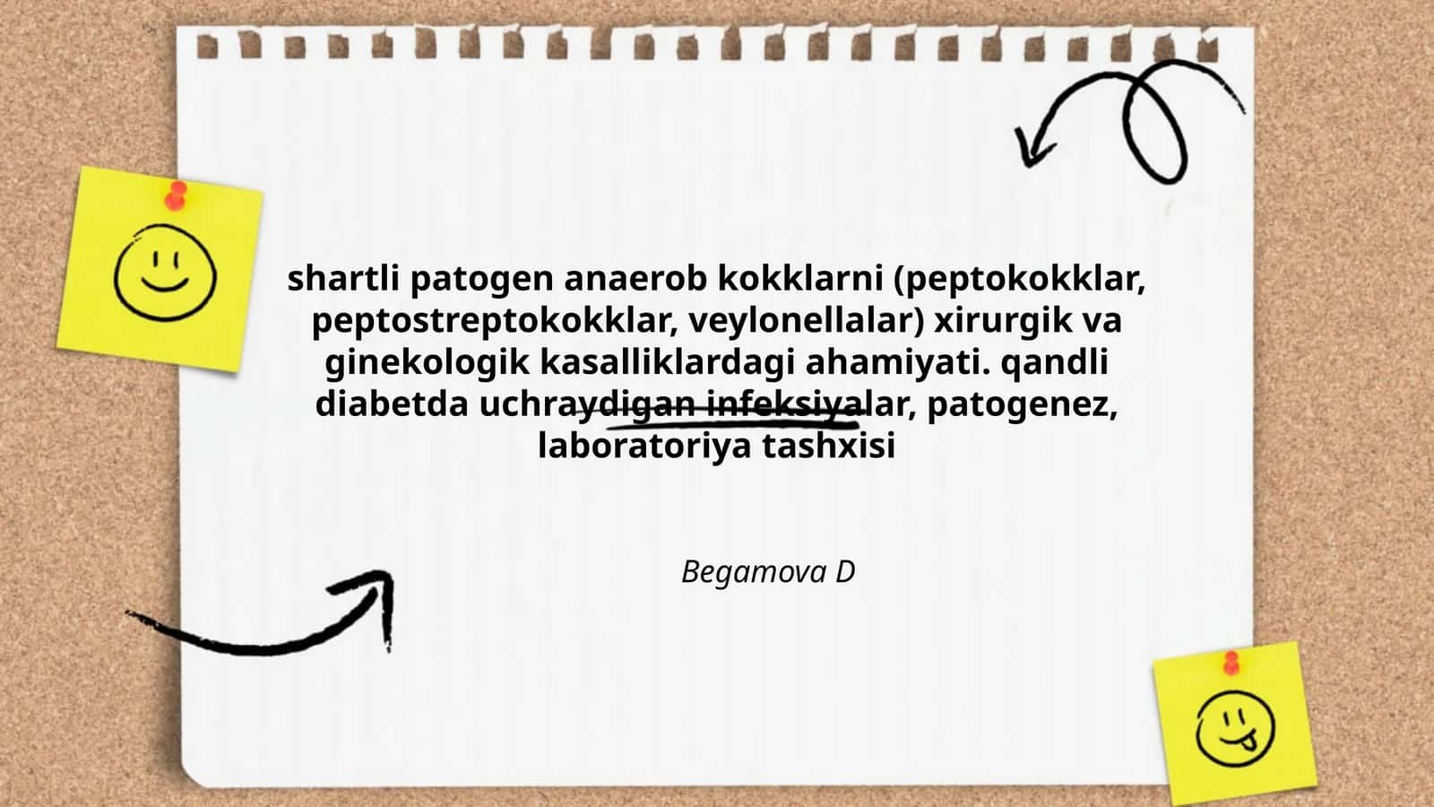 shartli patogen anaerob kokklarni (peptokokklar, peptostreptokokklar, veylonellalar) xirurgik va ginekologik kasalliklardagi ahamiyati