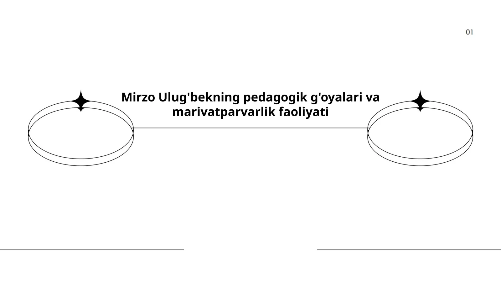 Mirzo Ulug'bekning pedagogik g'oyalari va marivatparvarlik faoliyati