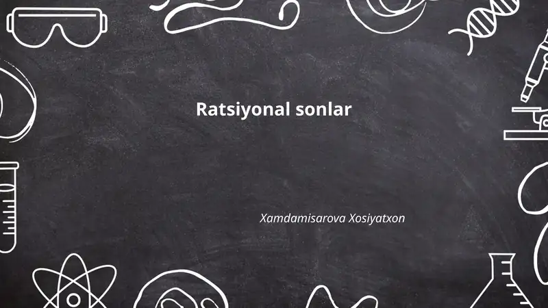 Ratsiyonal sonlar