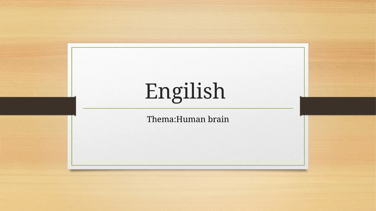 The Human Brain: An Overview