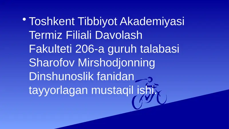 Imom Buxoriyning ‘’AL-Adab al-mufrad asari
