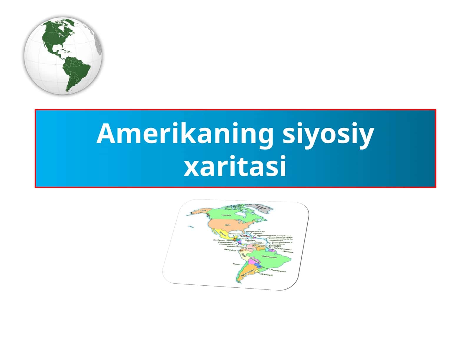 Amerikaningsiyosiyxaritasi