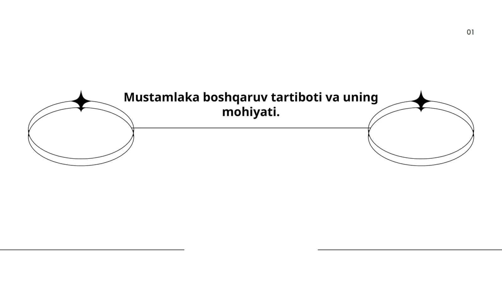Mustamlaka boshqaruv tartiboti va uning mohiyati