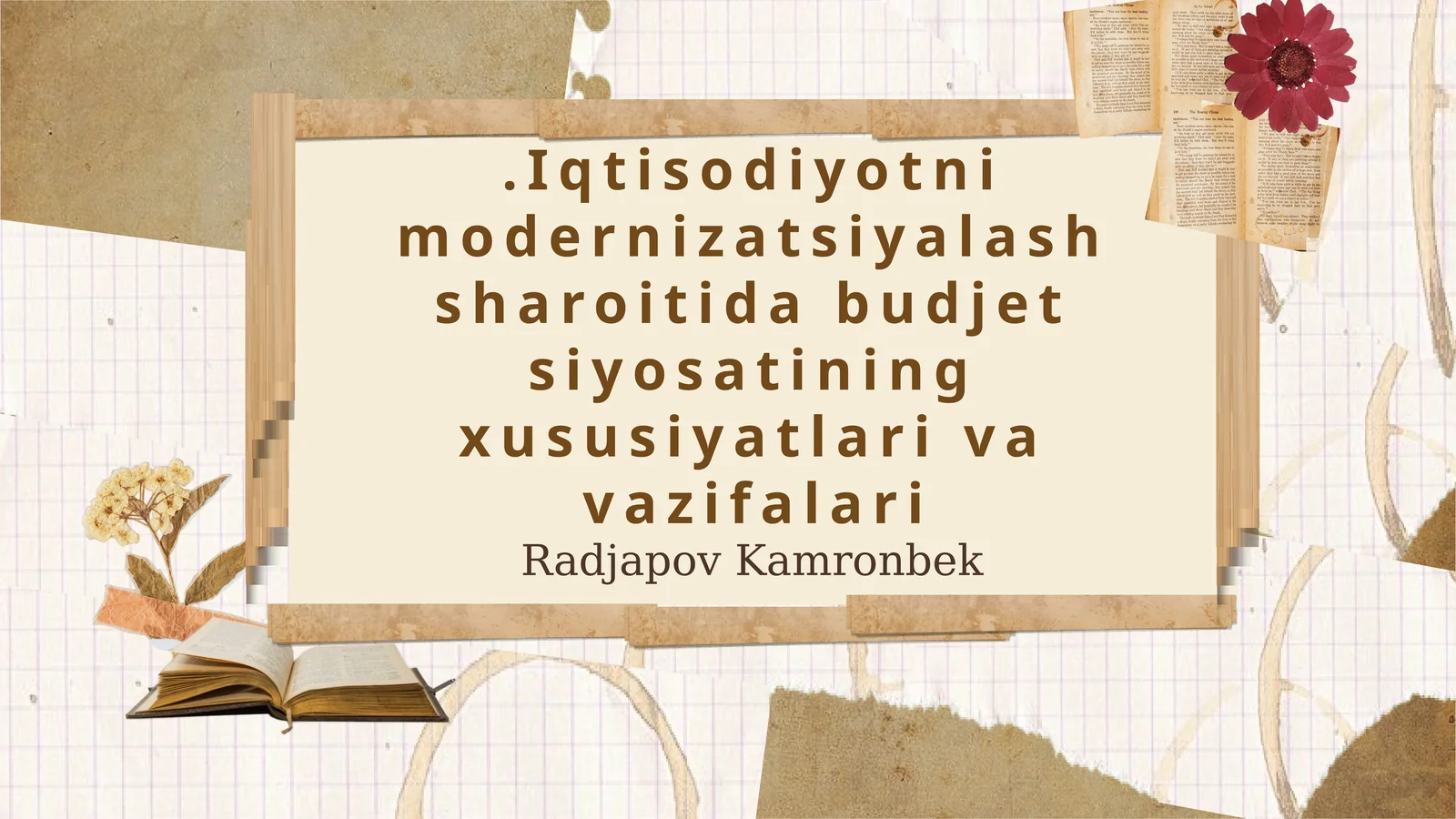 Budjet siyosati: Mohiyati va zamonaviy iqtisodiyotdagi o'rni