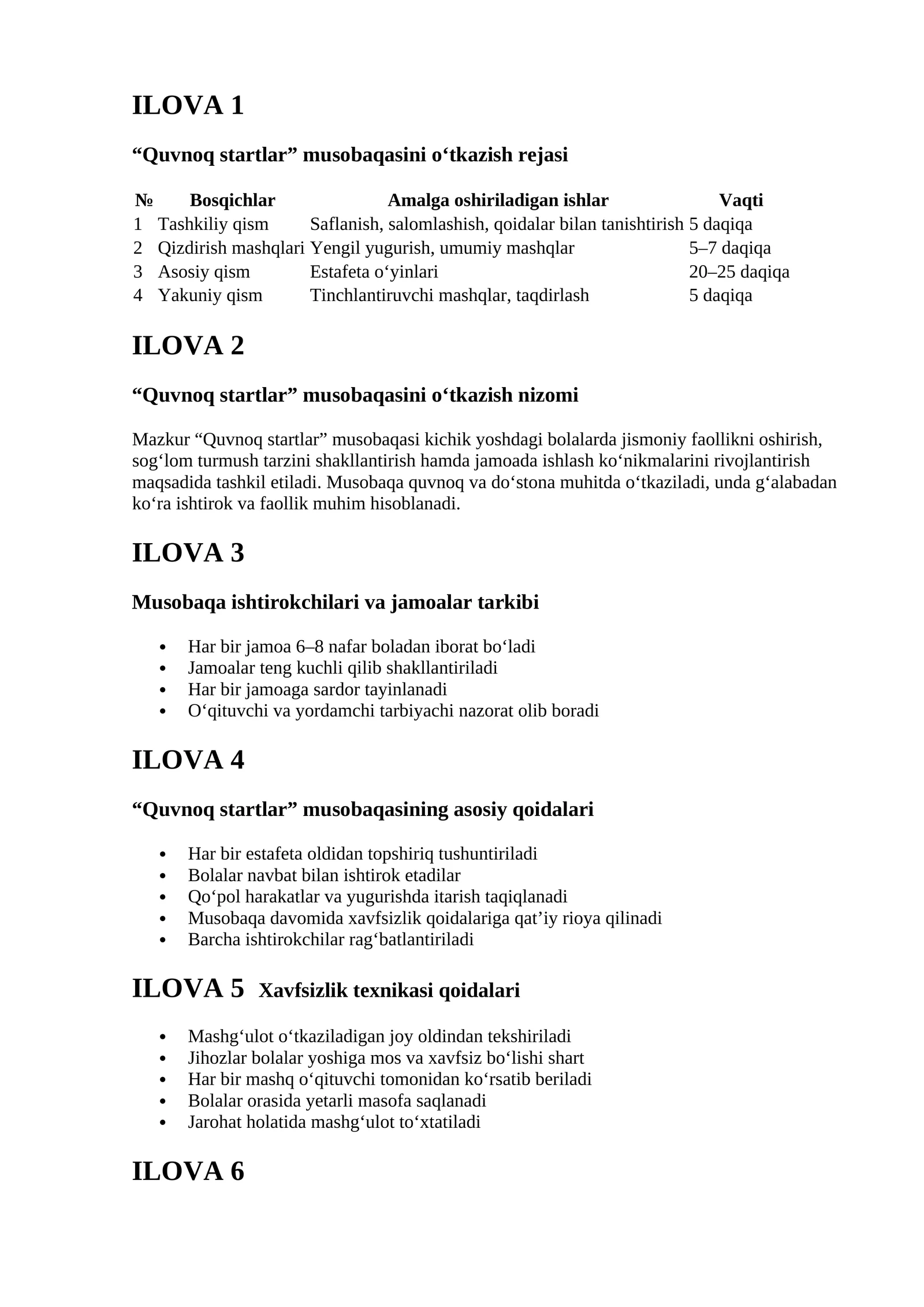 Quvnoq startlar musobaqasi