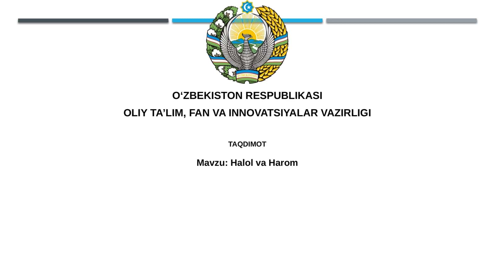 Halol va Harom