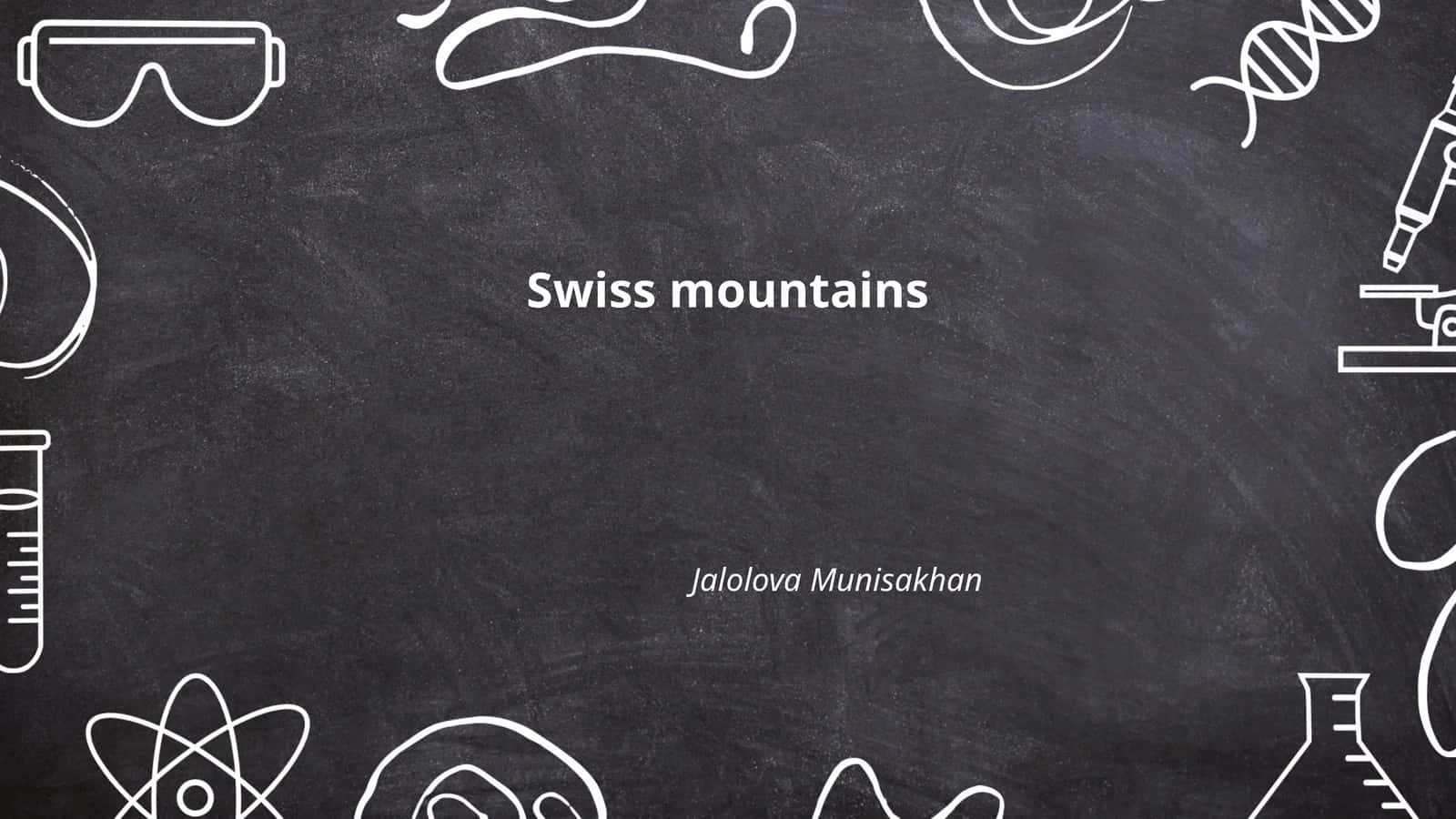 Swiss mountains