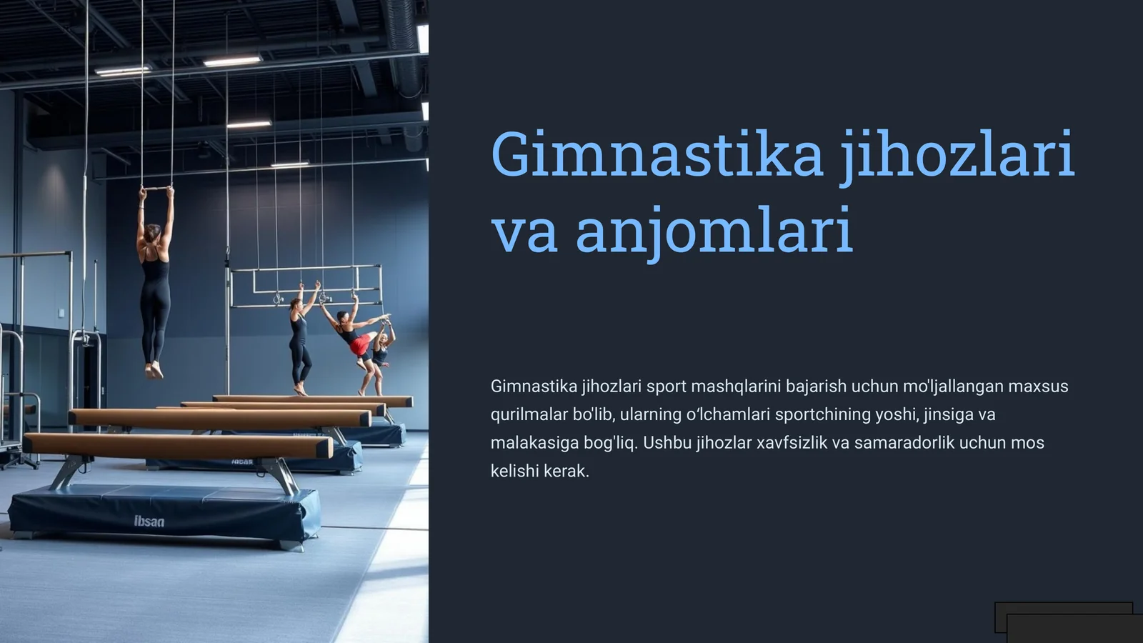 Gimnastika jihozlari va anjomlari