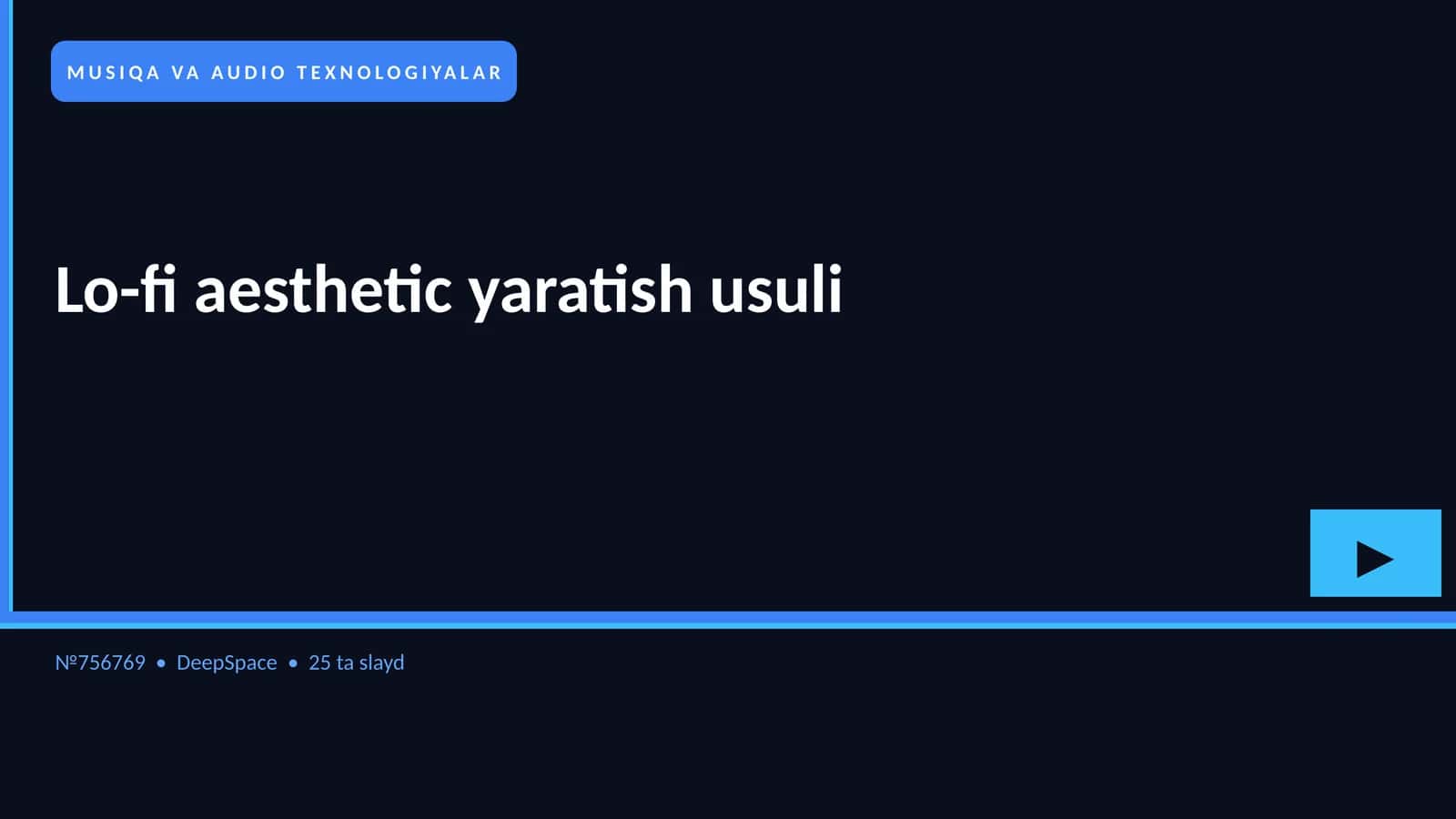 Lo-fi aesthetic yaratish usuli