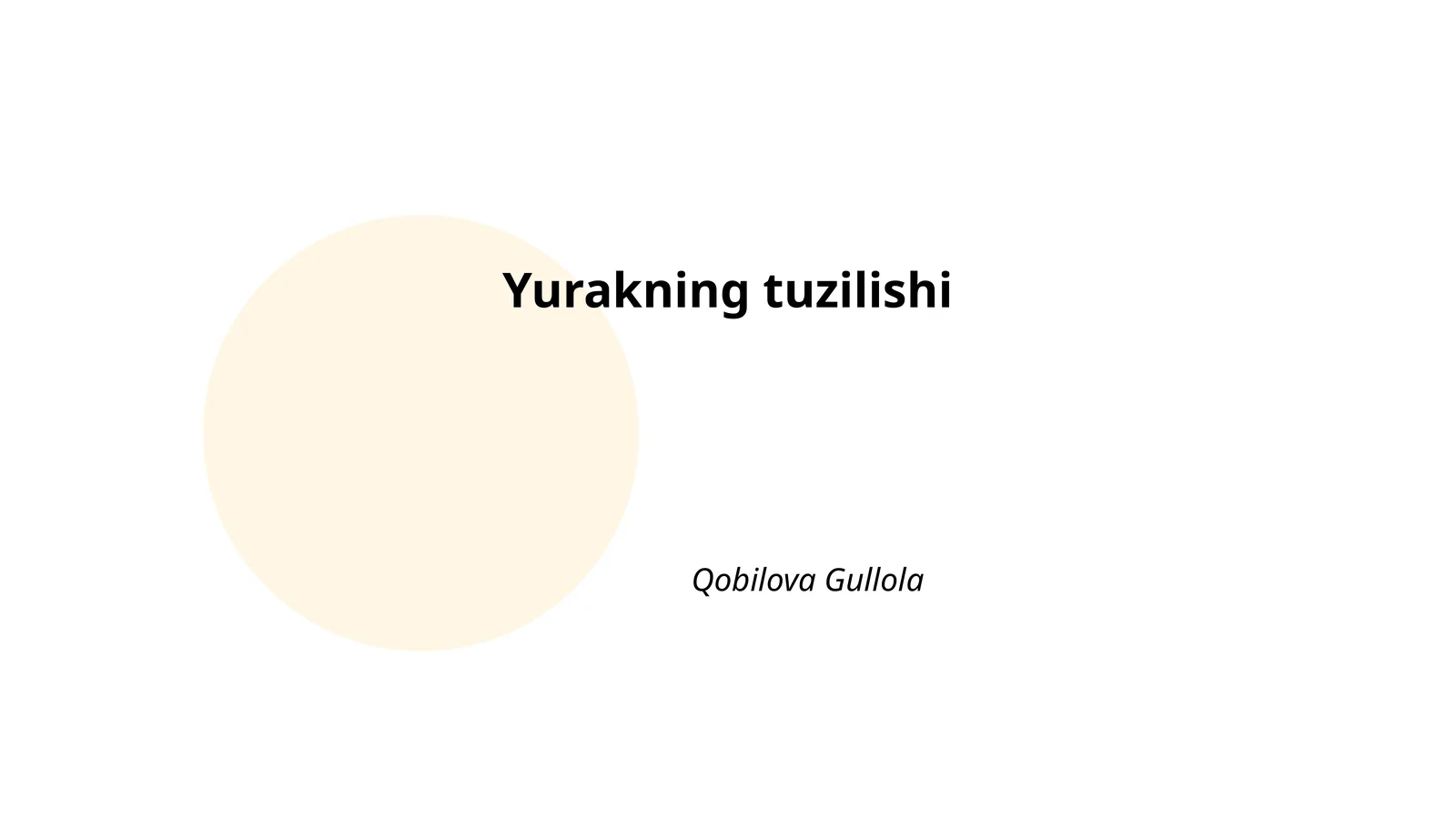Yurakning tuzilishi