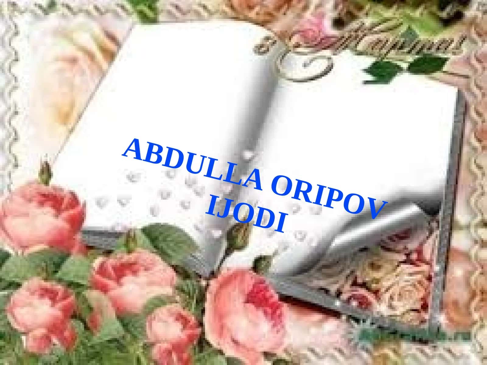 Abdulla Oripov