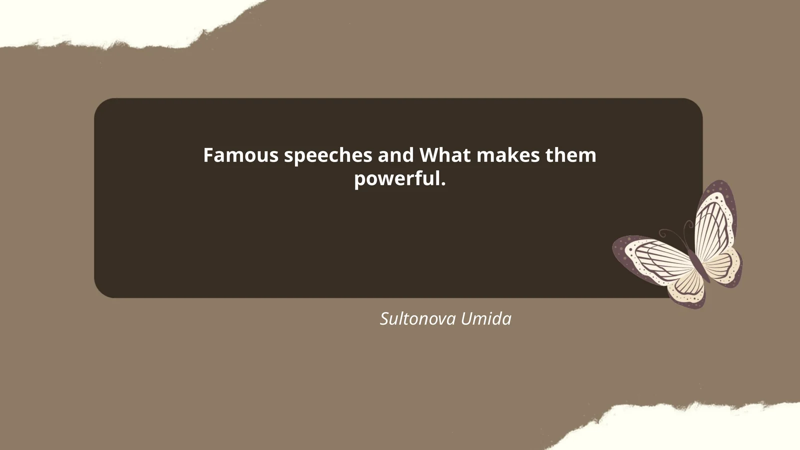 Sultonova Umida