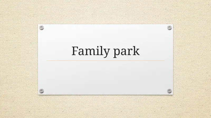 Family park