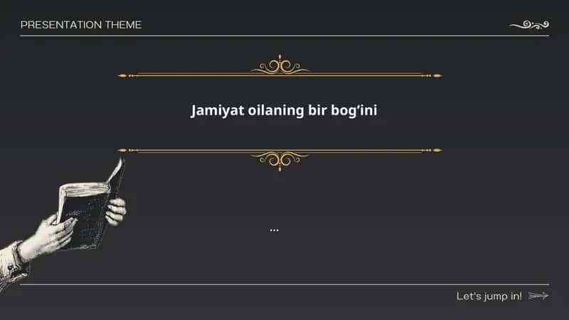 Jamiyat va oilaning oʻzaro bogʻliqligi: nazariy asoslar