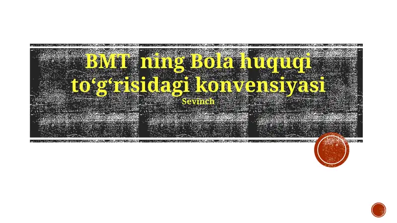 Bolalar Huquqlari Buzilishi va Muammolar