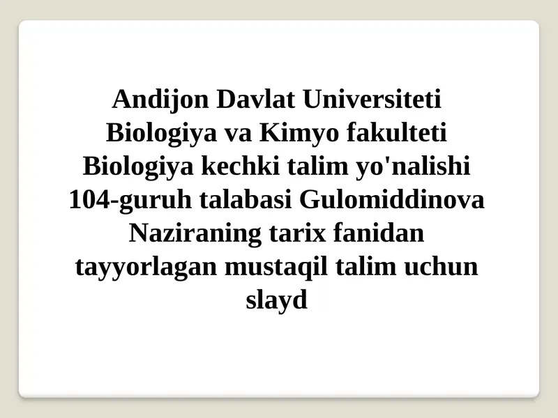 Amir Temur va Temuriylar davrida ilim fan