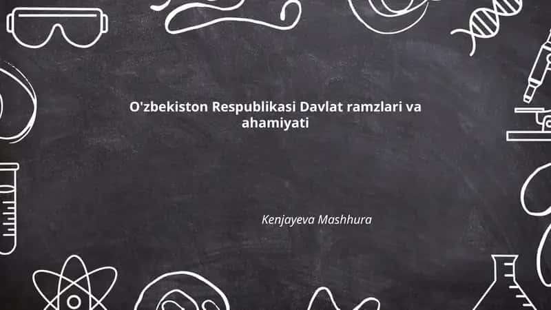 O'zbekiston Respublikasi Davlat ramzlari va ahamiyati