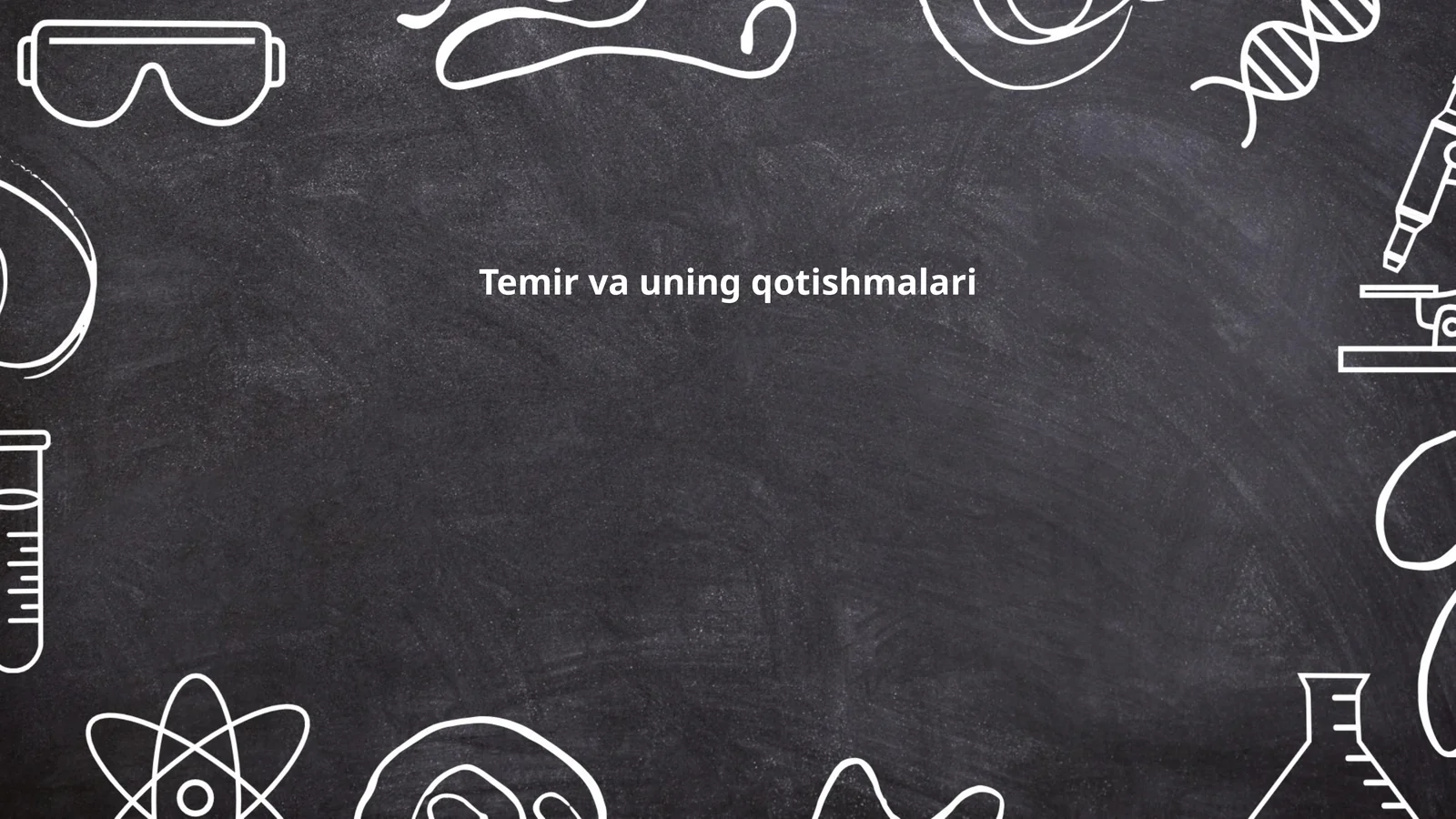 Temir va uning qotishmalari
