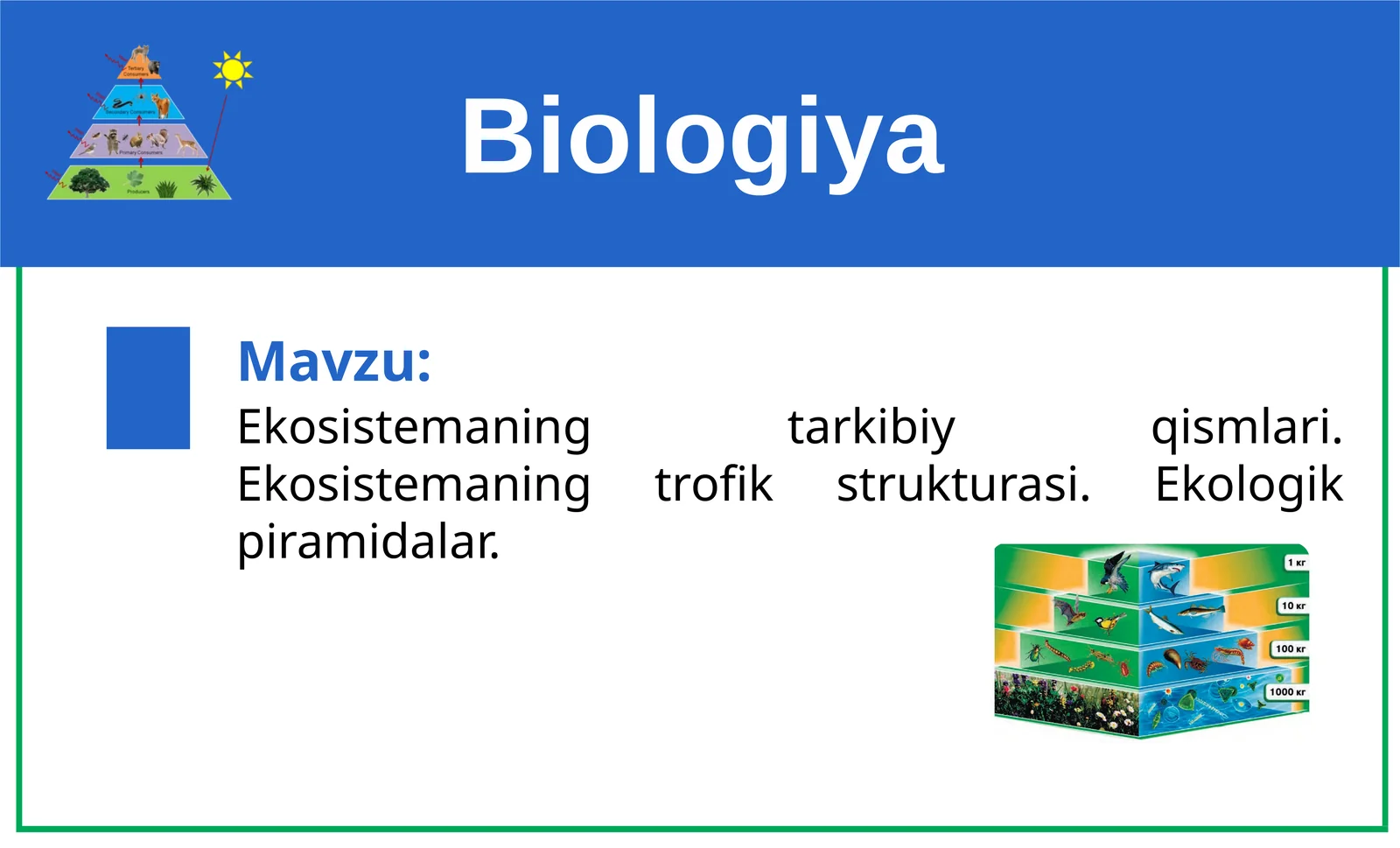 EKOSISTEMA